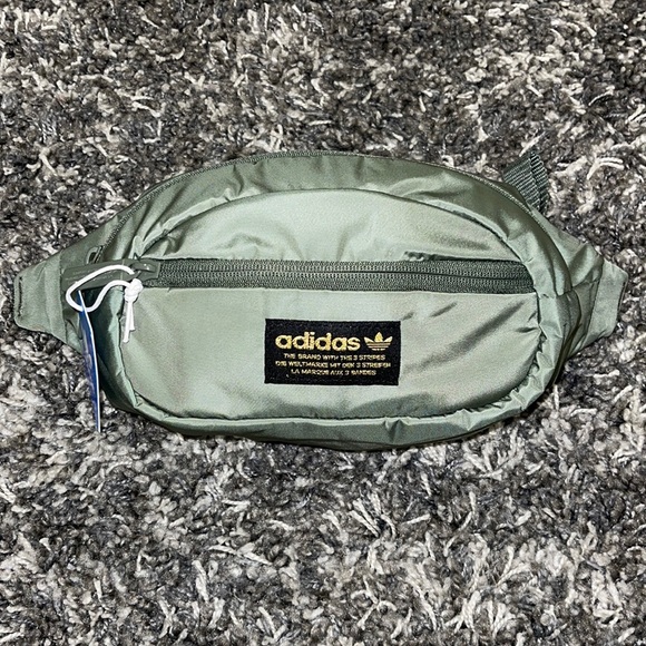 adidas Handbags - New Adidas Originals National Waist Pack / Crossbody in ( Army, Military Green )